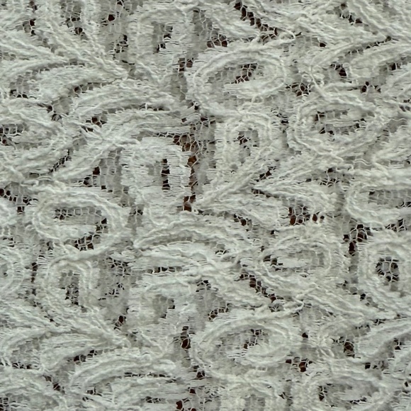 *LIKE NEW* White lace shift dress / tunic size M - Picture 4 of 7